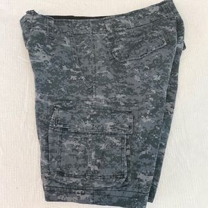 2/$25 Men’s Backbone digital marine camo shorts